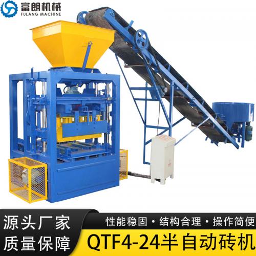 QTF4-24半自動(dòng)混凝土砌塊成型機(jī)制造商